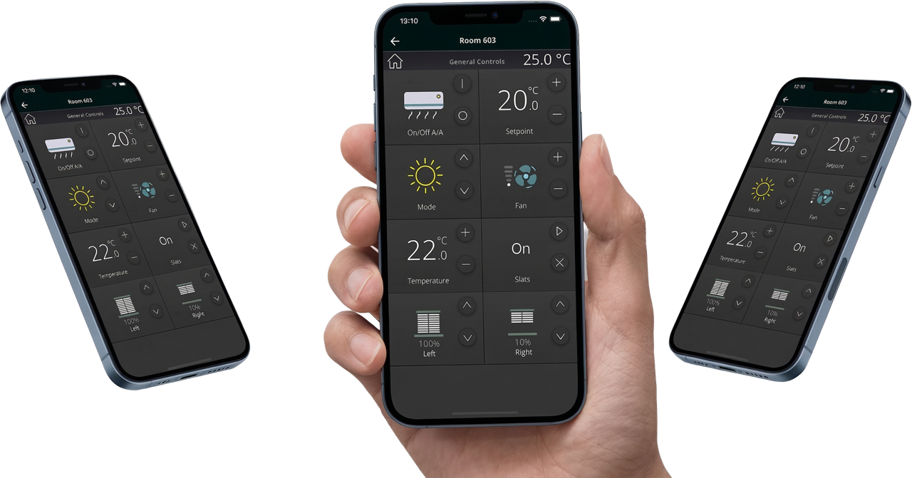 KNX Smart Home wall panel