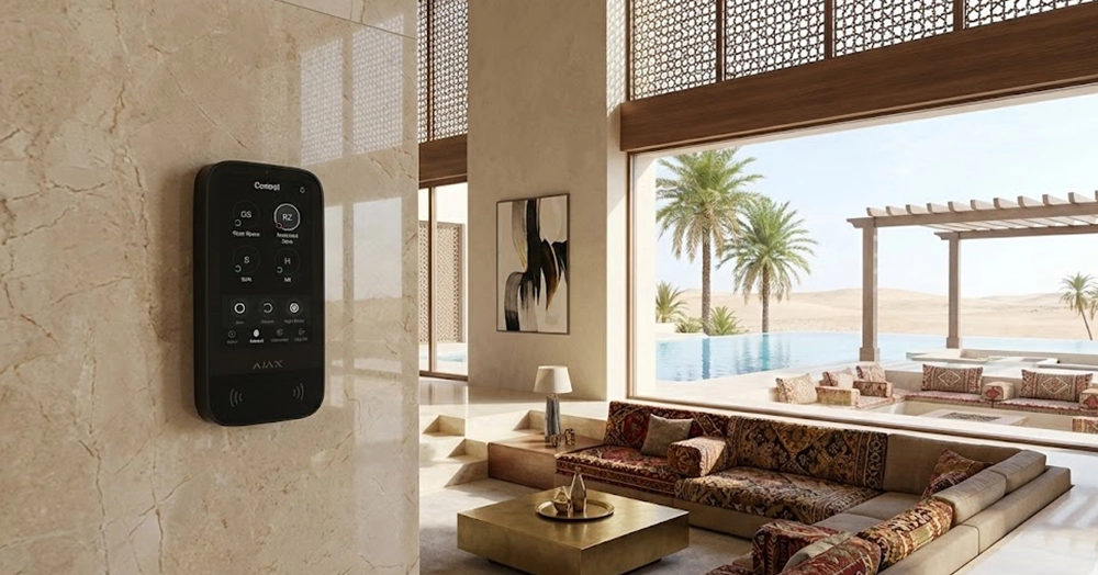 Intrusion Alarm TouchScreen Keypad