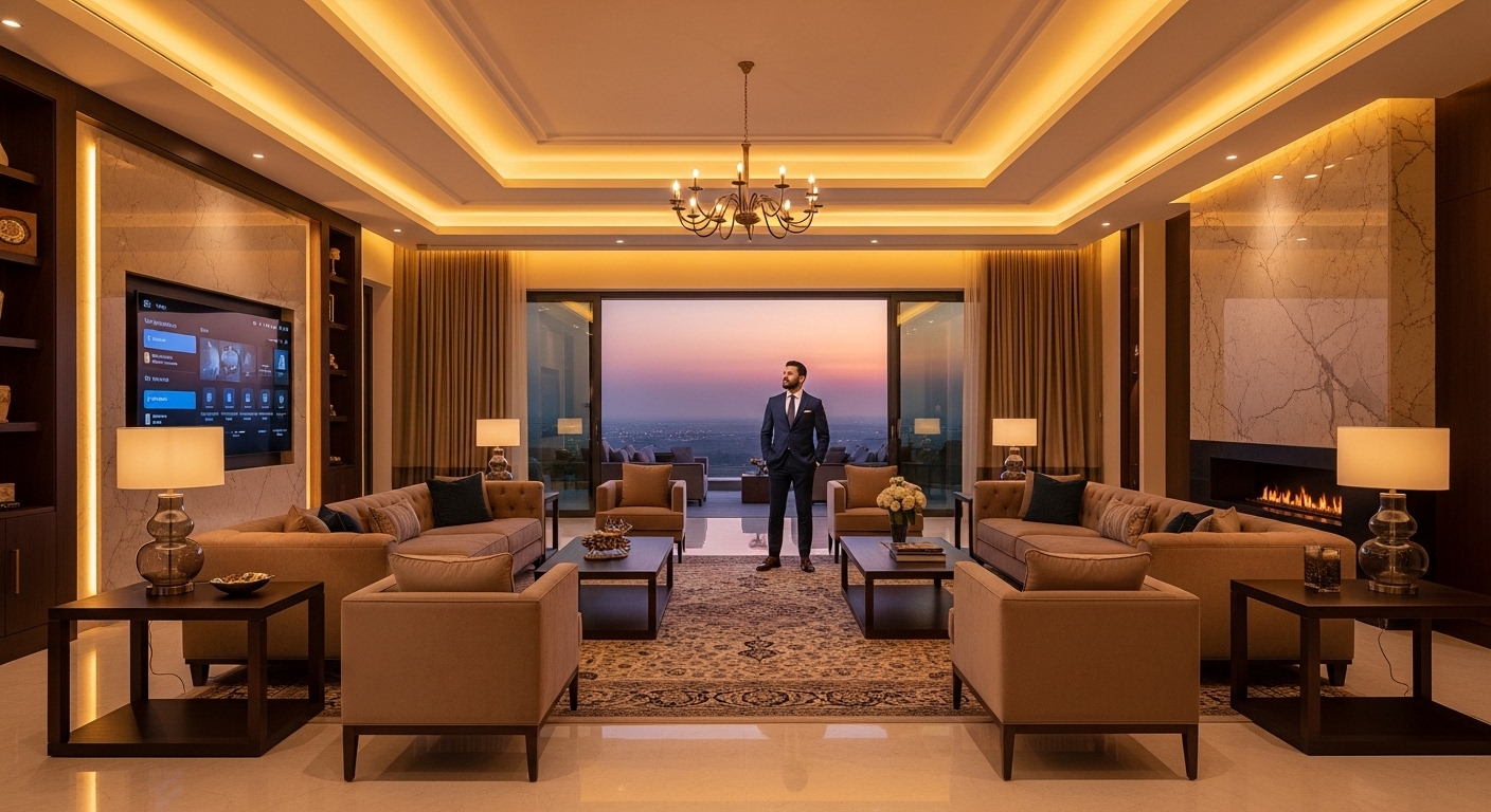 KNX Smart Home Lighting Control